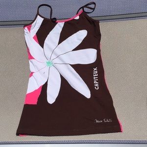 Tiare Teiti Hawaiian brand tank top